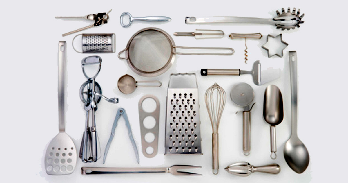 Set utensili da cucina 5 pezzi  LUSINI Forniture alberghiere e  attrezzature per ristorazione